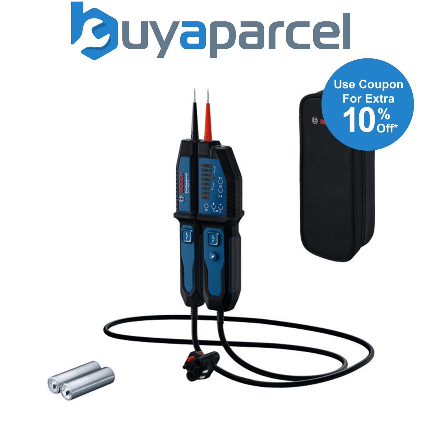 Bosch PRO Voltage tester GVT 1000-15 Carton box 0601077800