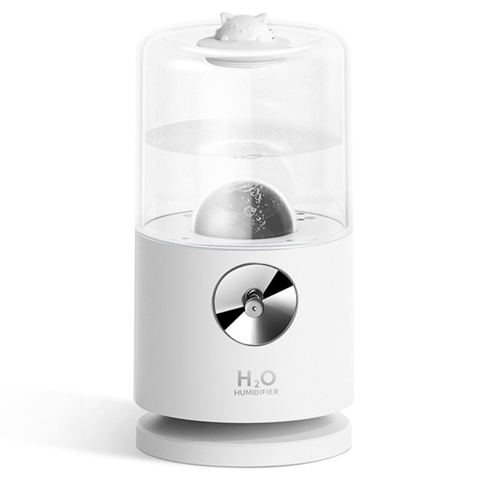 Rotating Projection Humidifier Household Small Desktop Night Light Spray8272