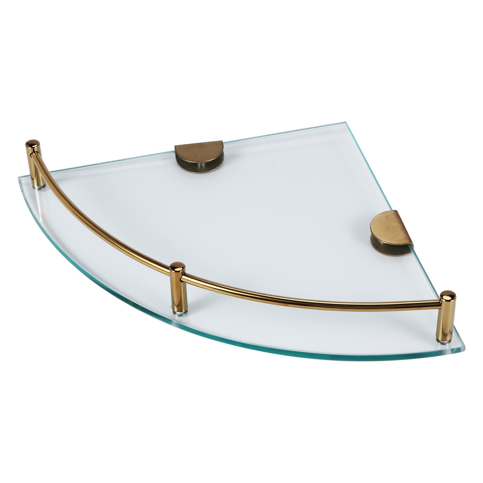 Bathroom Shelves, Bathroom Glass Corner Shelf Wall Mounted ,Tempered Glass2723