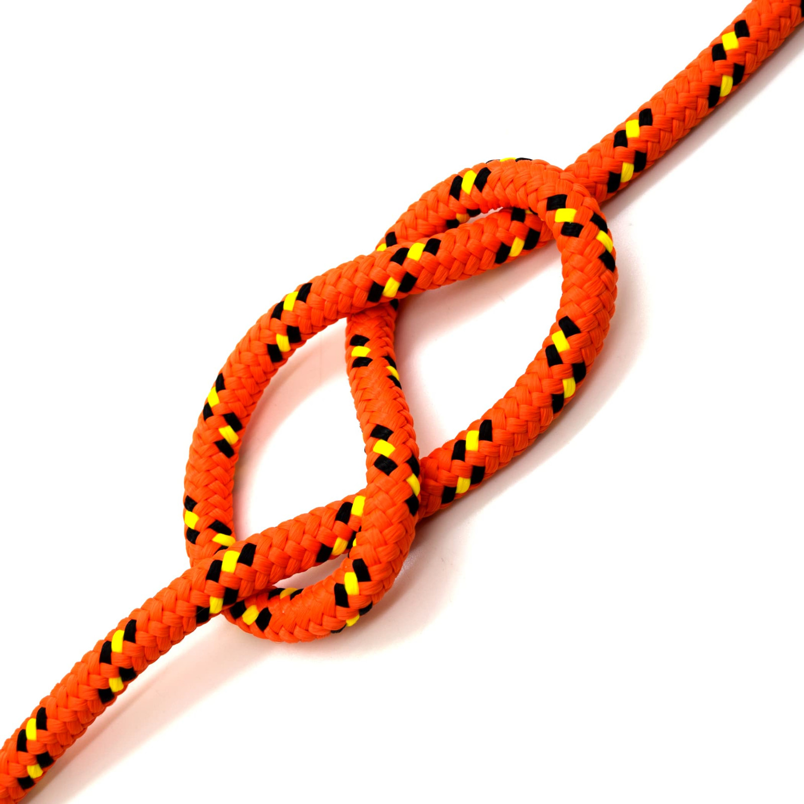 3mm x 100 metres / 328 ft of Orange & Black Polypropylene Rope Poly Cord Twine