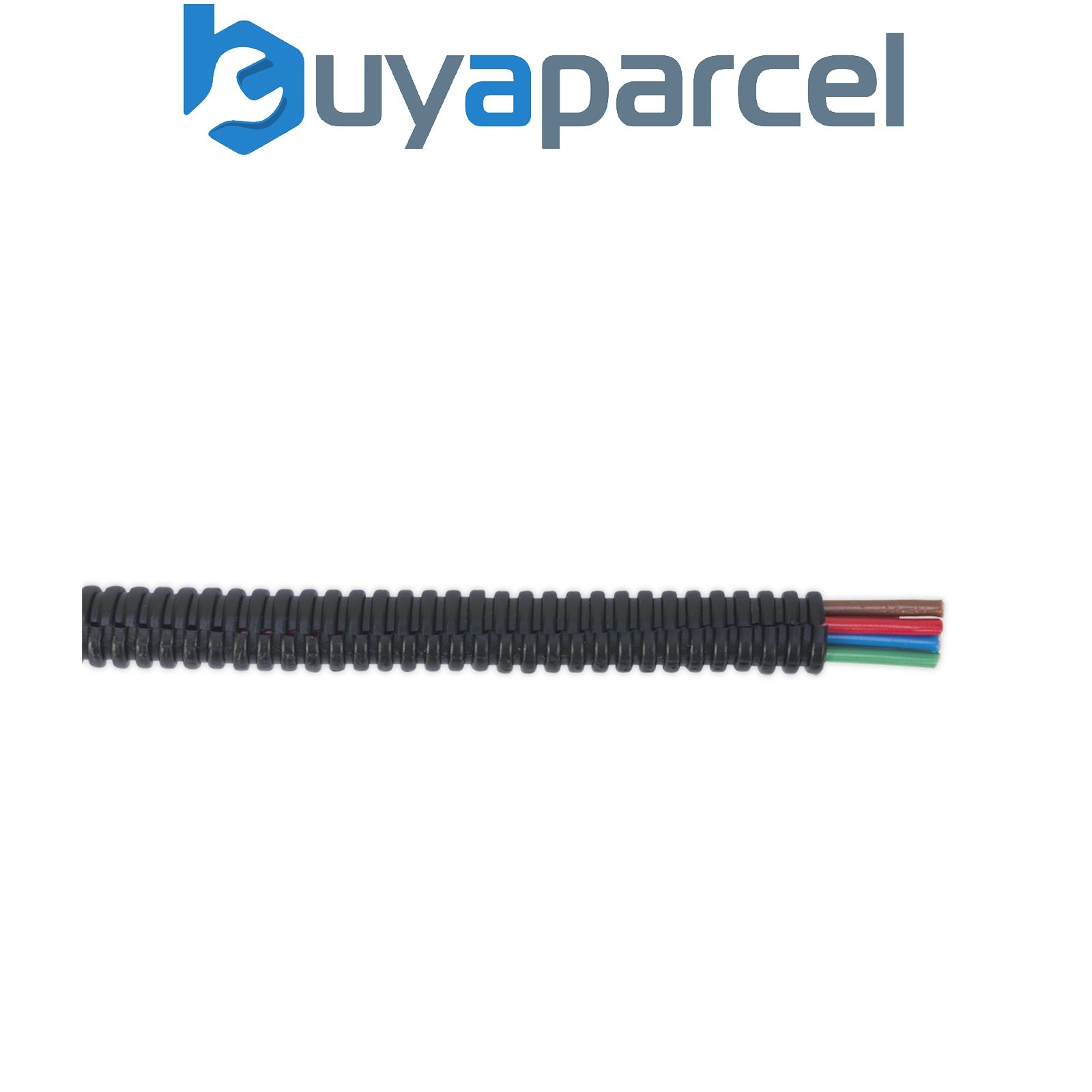 Sealey CTS07100 Split Convoluted Cable Sleeving Split 7-10mm 100m