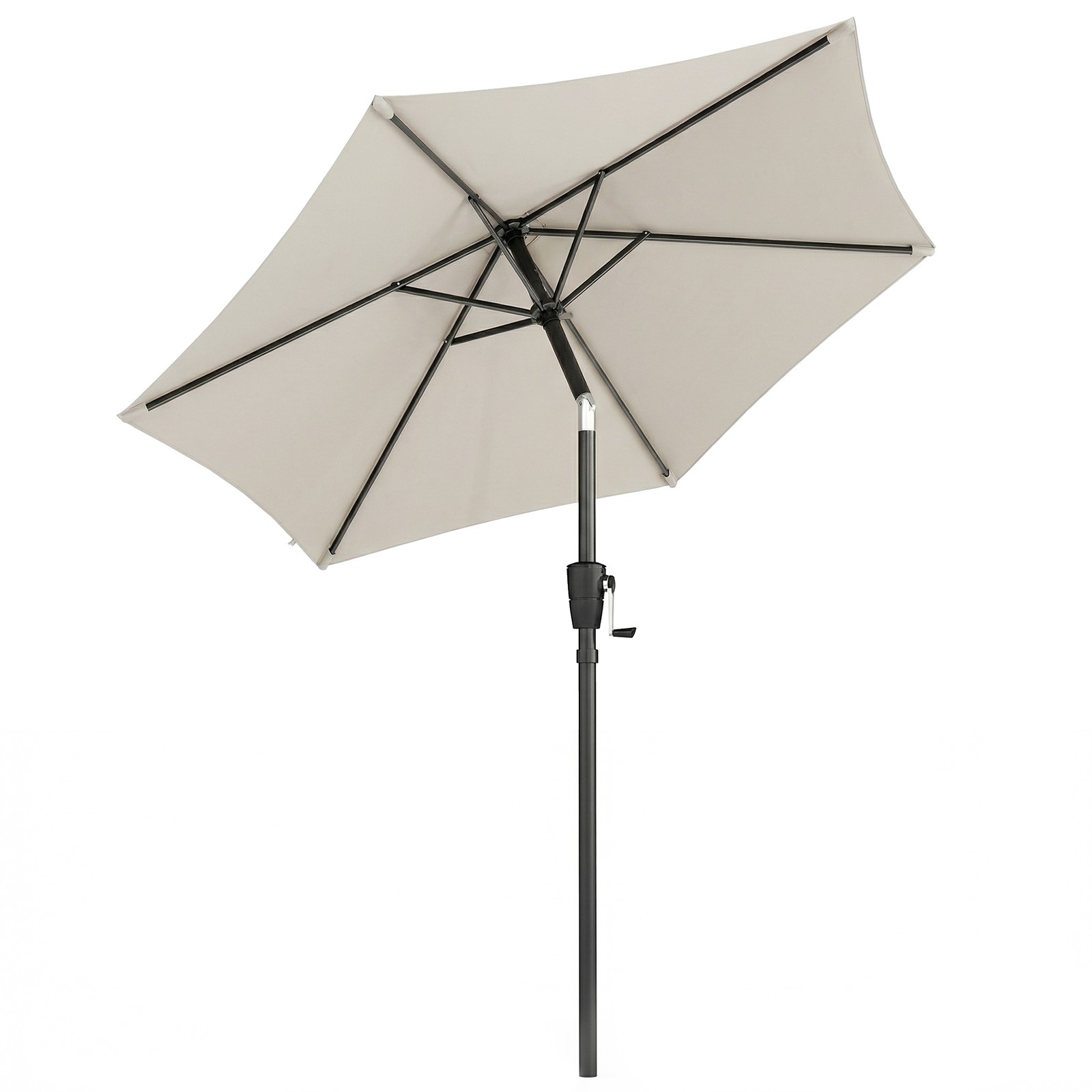 Outsunny Garden Parasol, 2m Outdoor Table Parasol Umbrella with Tilt