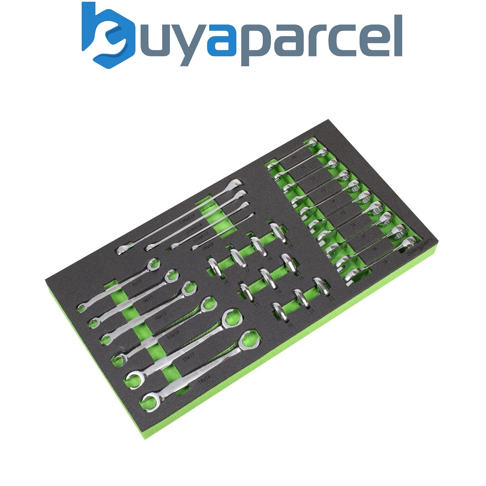 Sealey S01274 Siegen Specialised Spanner Set with Tool Tray 30pc