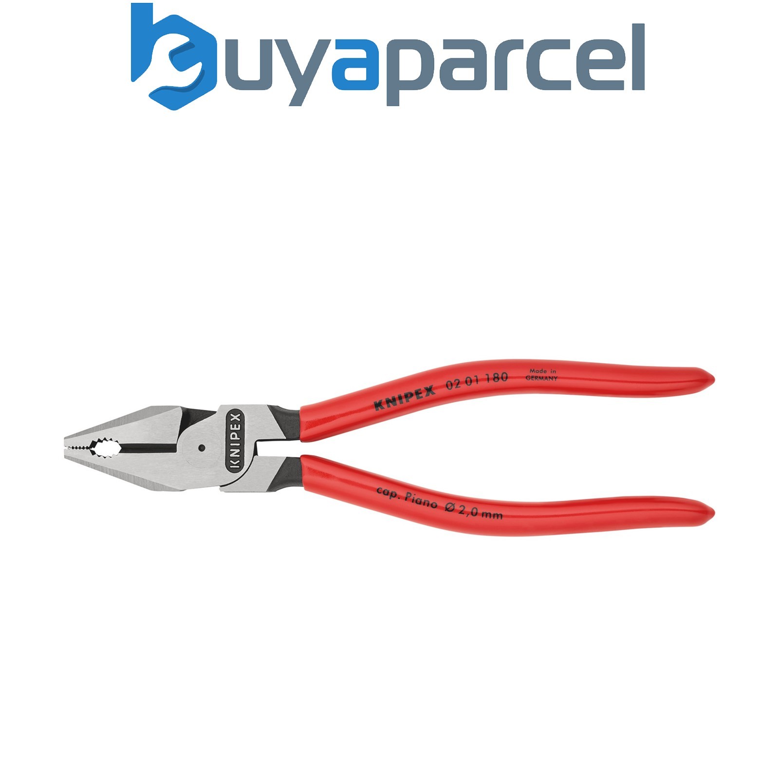 Draper 19587 KNIPEX 02 01 180 High Leverage Combination Pliers, 180mm