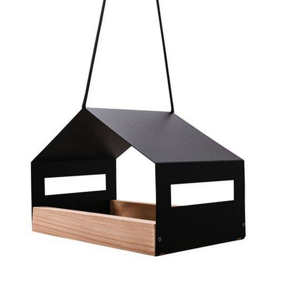 Hanging Bird Feeder House Outdoor Bird Feeder Hanging Feeding Food2084