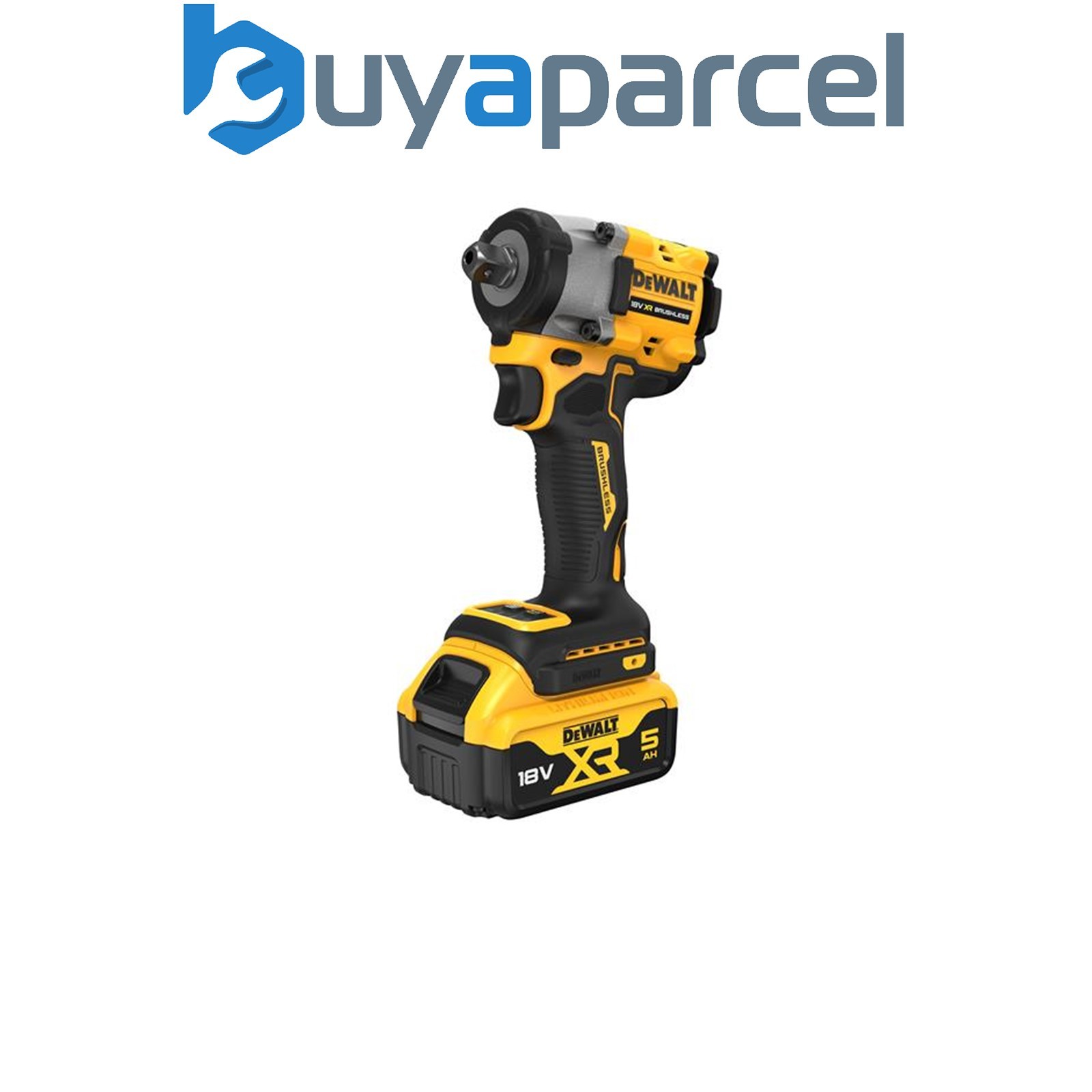 Dewalt DCF922P2T-GB XR BL 1/2in Impact Wrench 18V 2 x 5.0Ah Li-ion DEWDCF922P2T