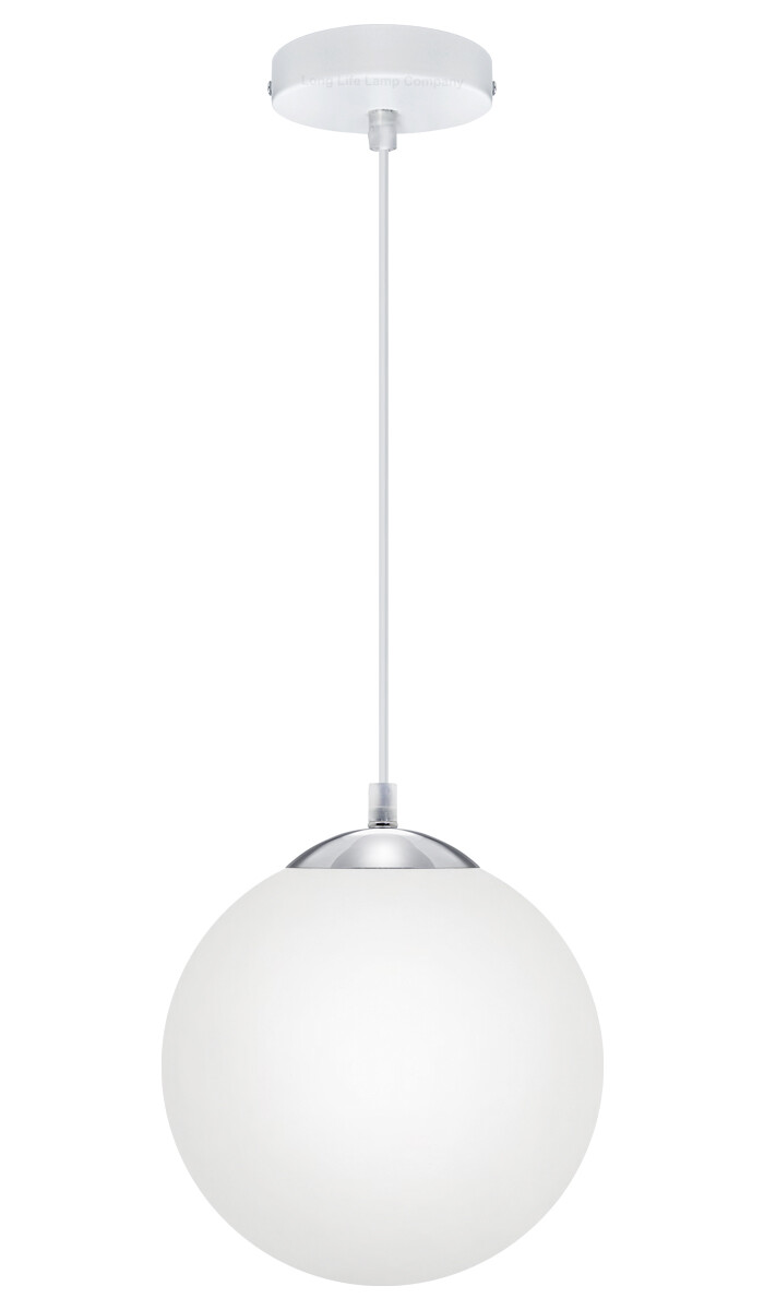 Modern Frosted Glass Globe Ceiling Pendant Light Hanging Lamp Shade M0199