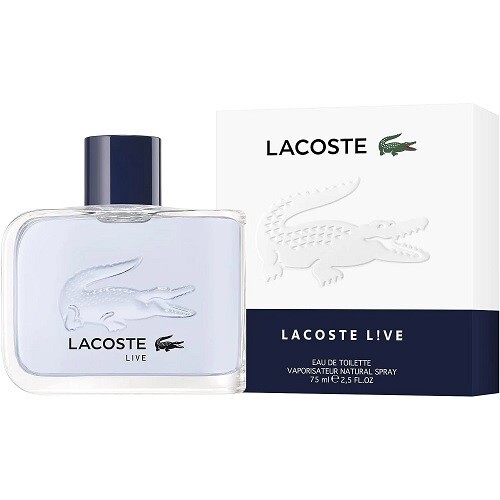 LACOSTE LIVE 75ML EAU DE TOILETTE SPRAY BRAND NEW & SEALED