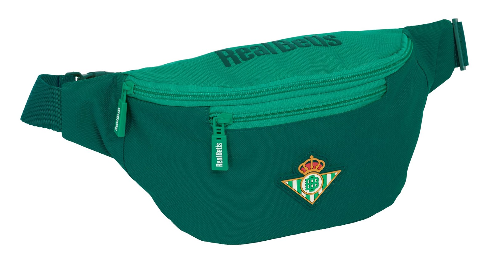 Safta Real Betis Balompié – Waist Bag with External Pocket, Ideal for Young Peop