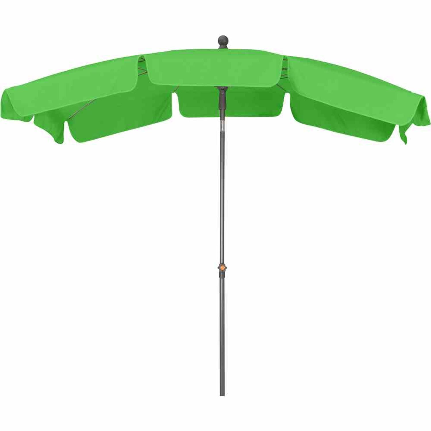 Tropico Middle Pole Umbrella Green 210cm Patio Umbrella UPF50+ Sun Protection