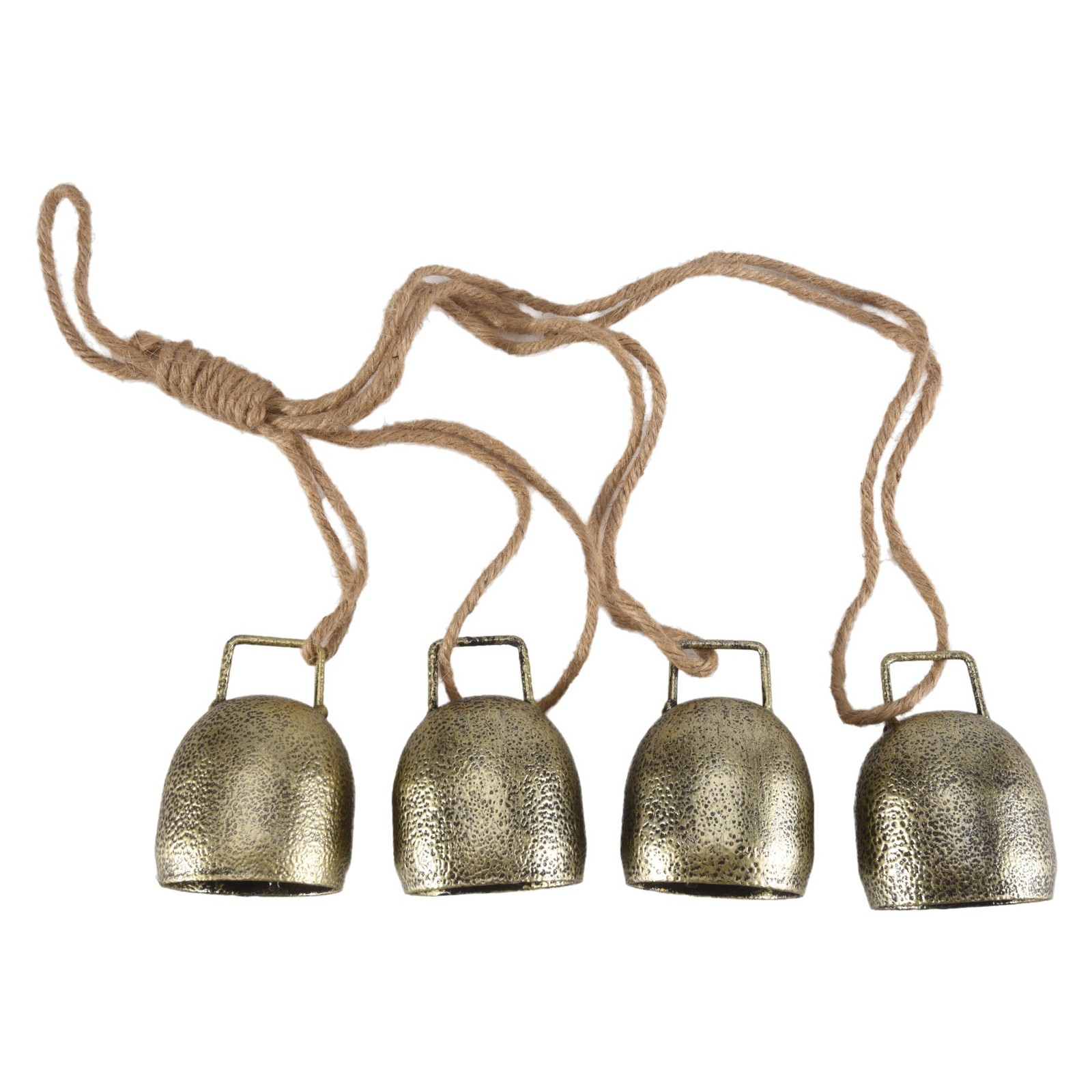 8X(1 Set Cowbell Christmas Bell, Hanging Cow Bell Decorations O3F6)9767