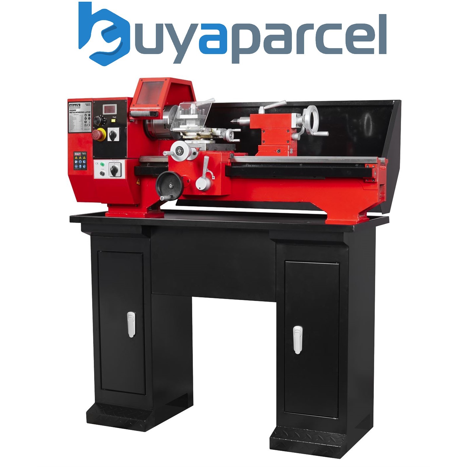 Sealey SM27COMBO Metalworking Lathe 500mm Between Centres with Floor Stand