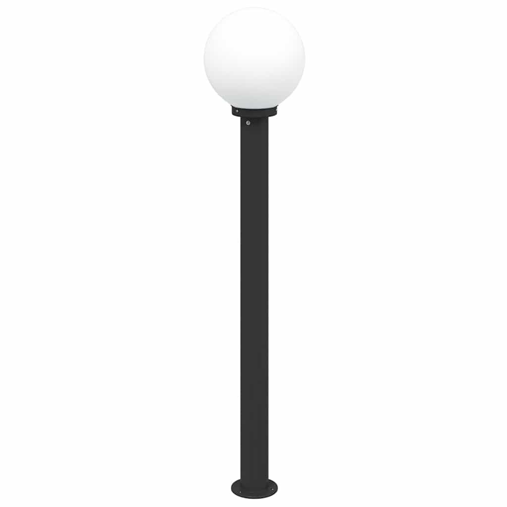 Bollard Light 120 cm Black Stainless Steel IP44 Outdoor Garden Path vidaXL