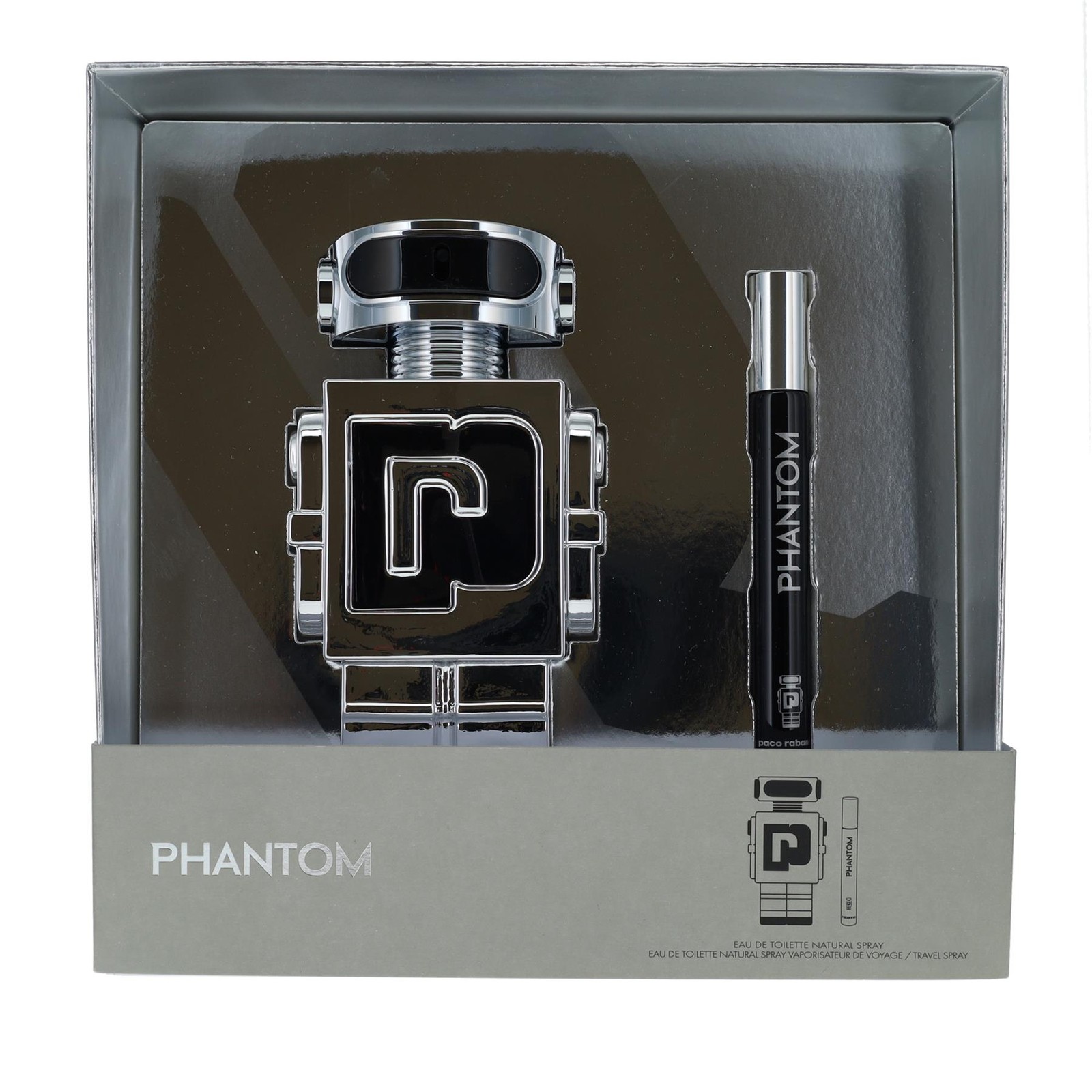 Paco Rabanne Phantom Gift Set 100ml Eau de Toilette & 10ml EDT