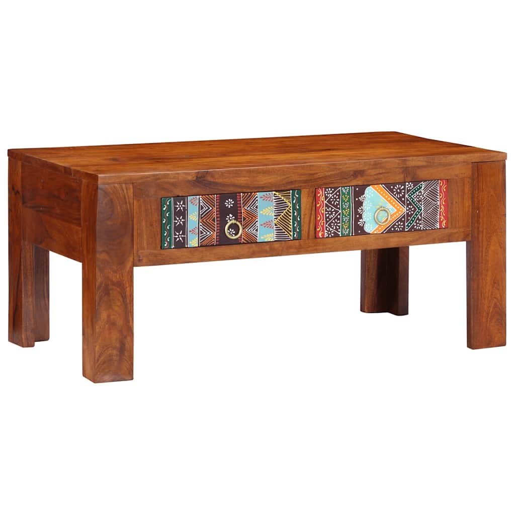 Coffee Table 90x50x40 cm Solid Wood Acacia side table living room vidaXL