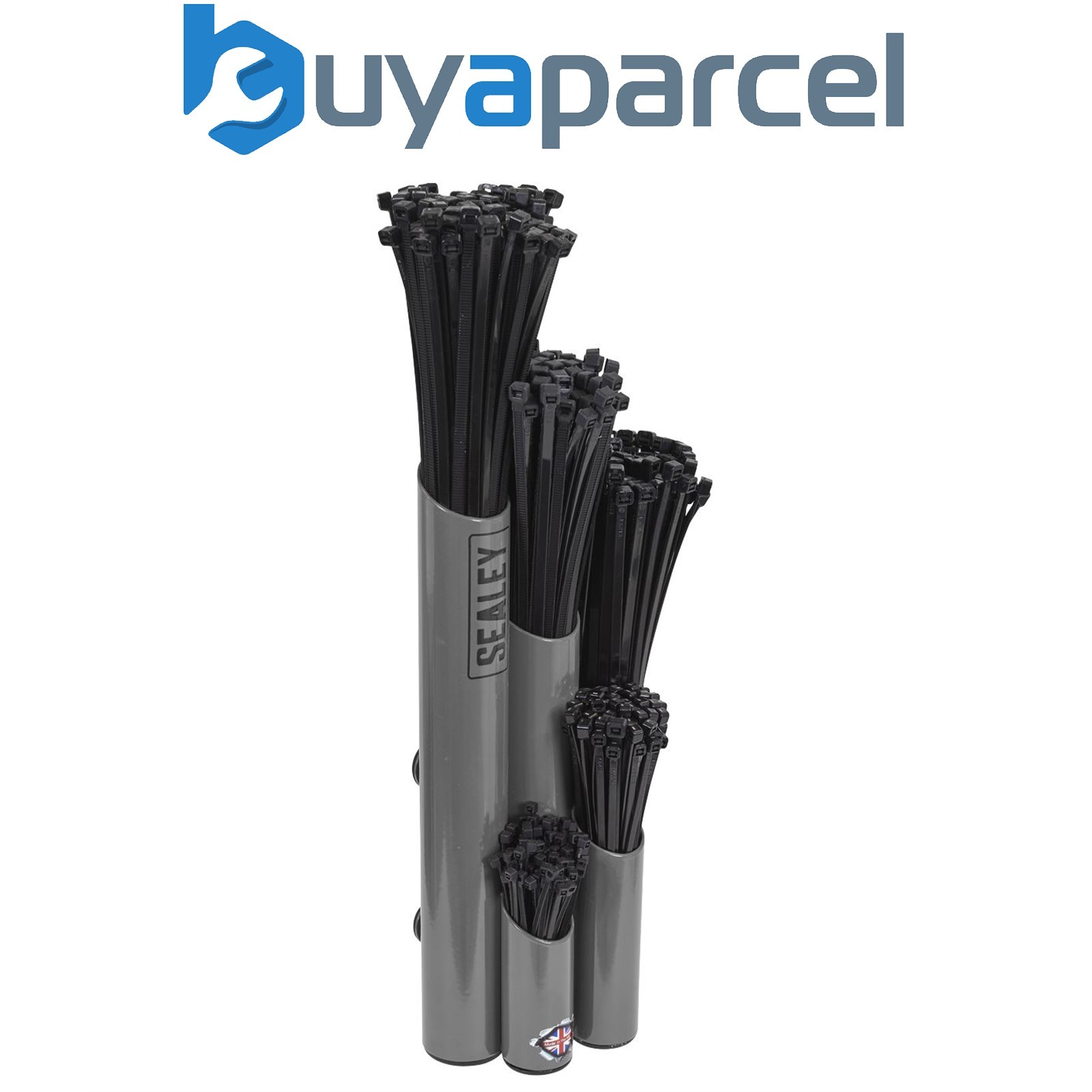 Sealey APCTHGXL Large Magnetic Cable Tie Holder - Grey