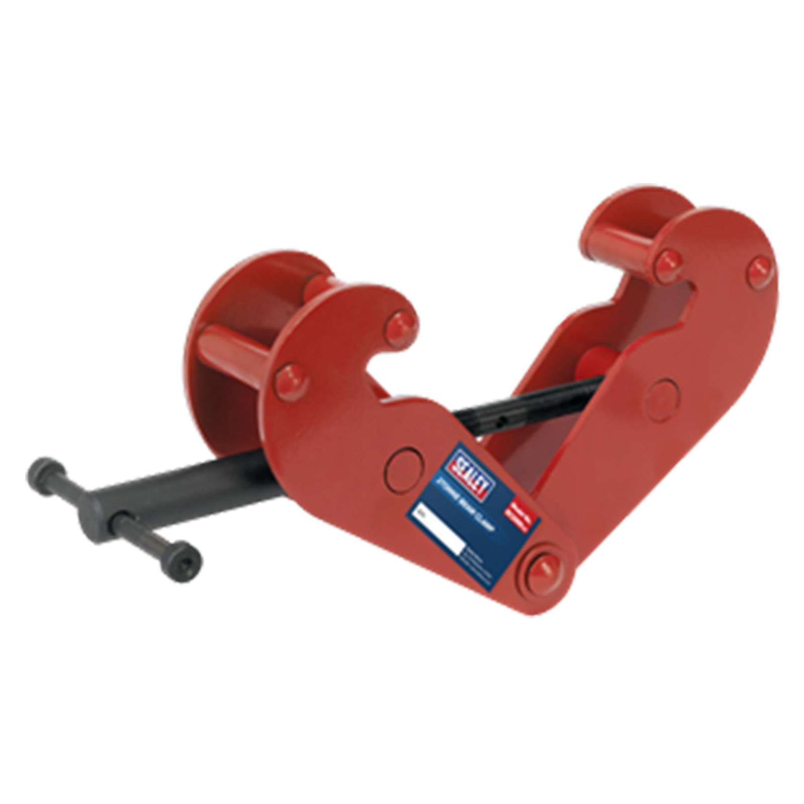 Sealey Beam Clamp 2tonne Lifting Transferring Steel Beams Pulling Low Profile