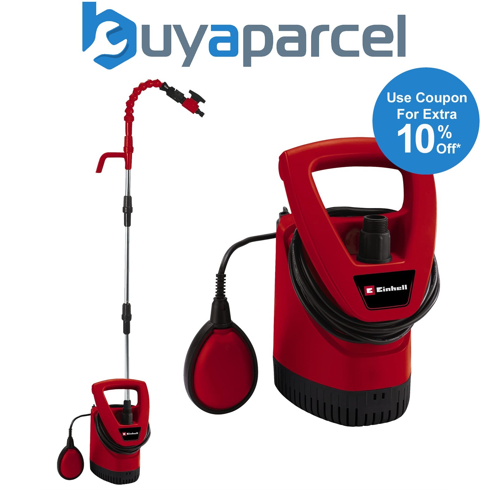 Einhell GE-SP 3546 Rain Barrel Water Butt Submersible Pump Rainwater Harvesting