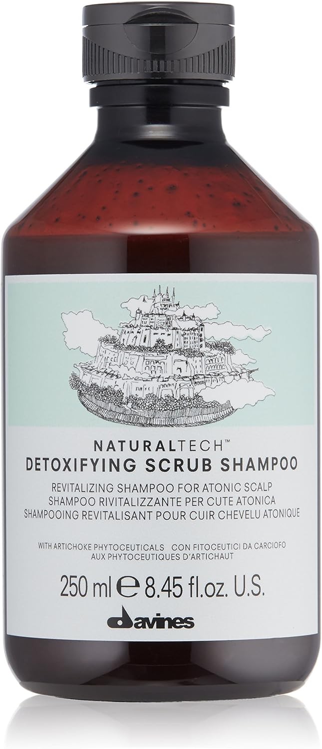 Davines Natural Tech Detoxifying Scrub Shampoo (For Atonic Scalp) 250ml
