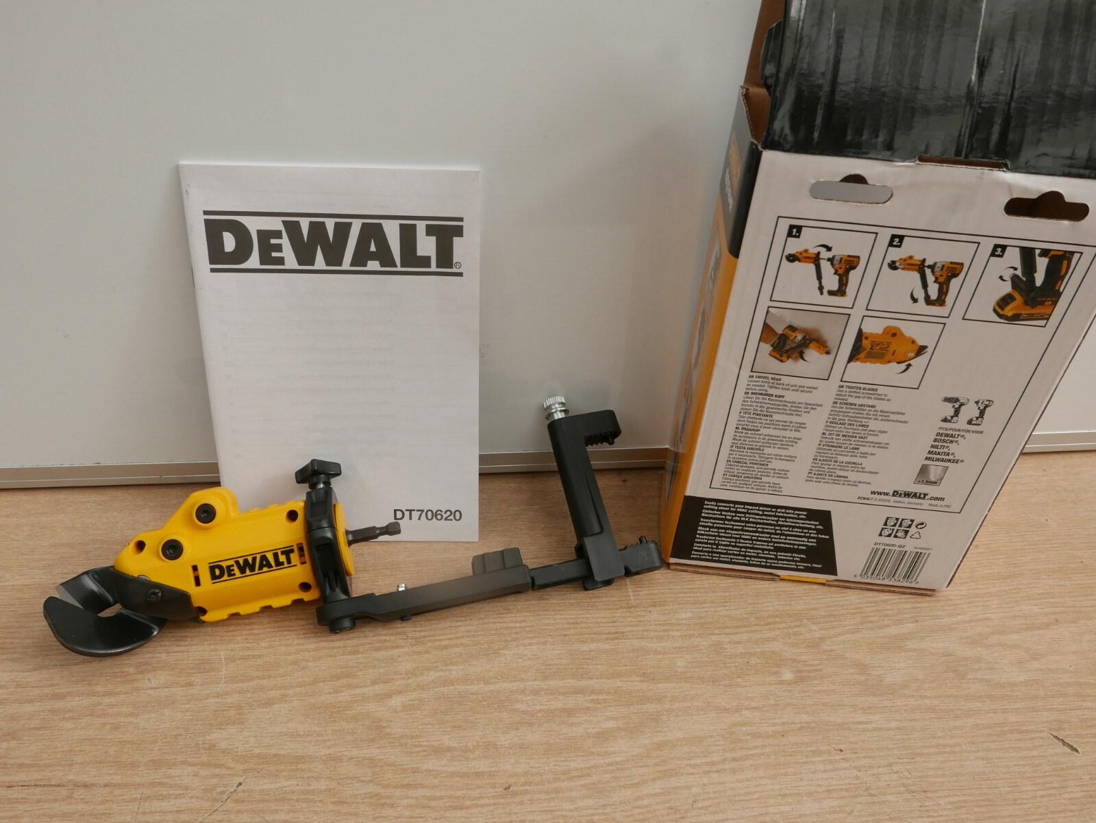 DeWalt DT70620 Impact Driver Shear Impact attachment