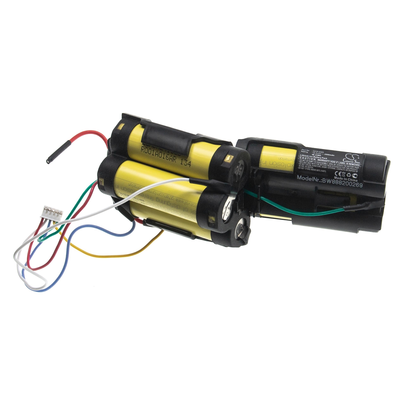 Battery for Philips 5ICR19/65 2500mAh 18.5V