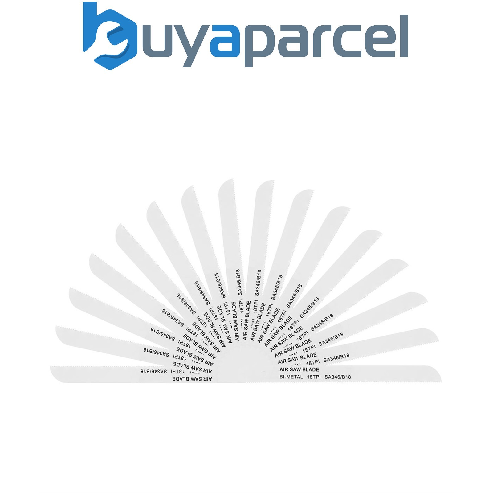 Sealey SA346/B1815 141mm HSS Air Saw Blade 18tpi - Pack of 15