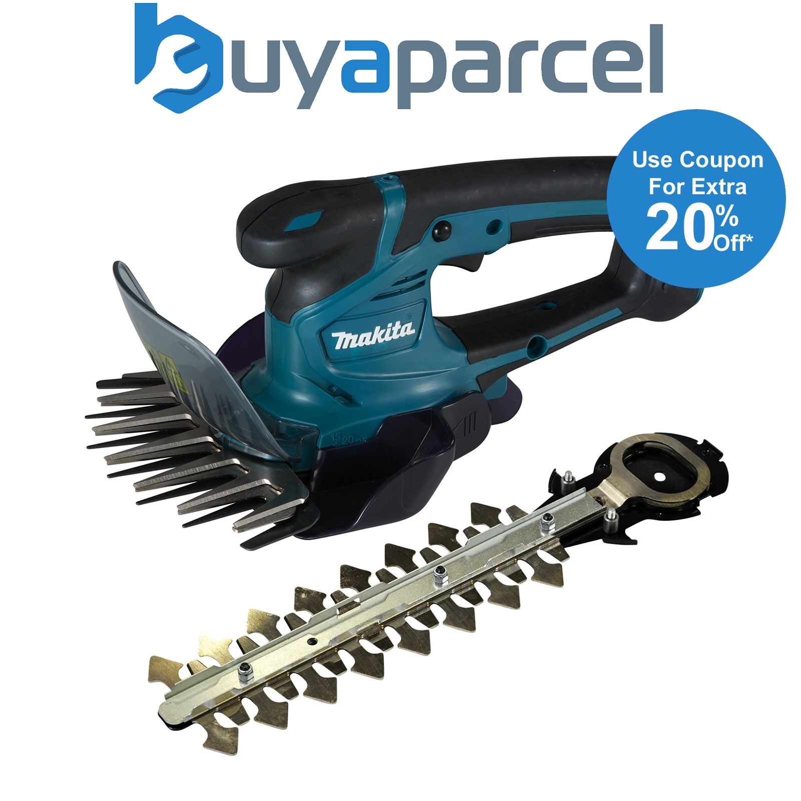 Makita UM600DZX 12v Lithium Ion Cordless Garden Pruner Hedge Cutter Grass Shear