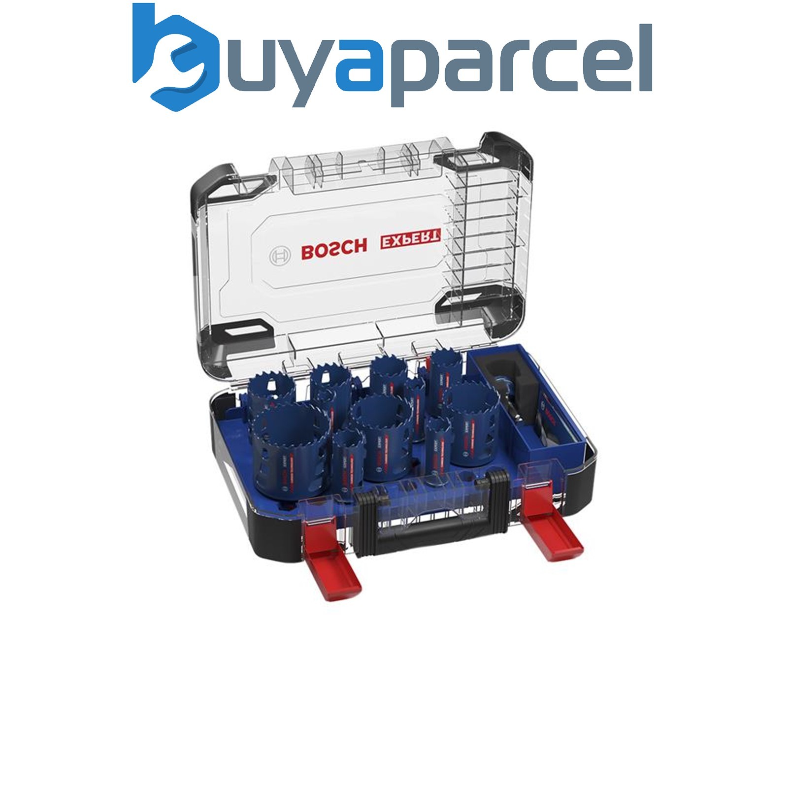 Bosch 2608900447 EXPERT Multi Material PC Plus Hole Saw Set, 14 Piece BPA6089004