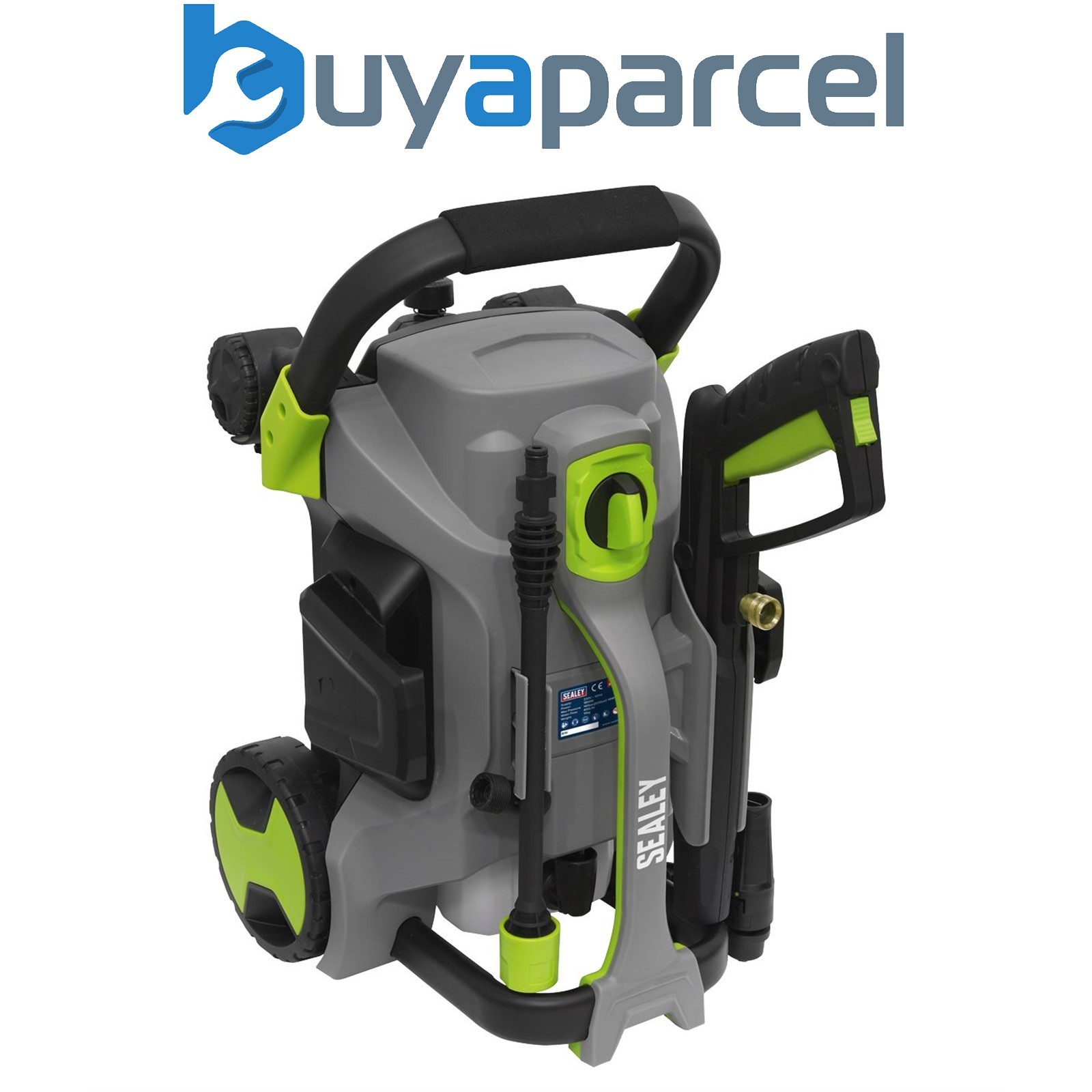 Sealey PW2000PA Pull-Along Pressure Washer with TSS 140bar 1800W/230V