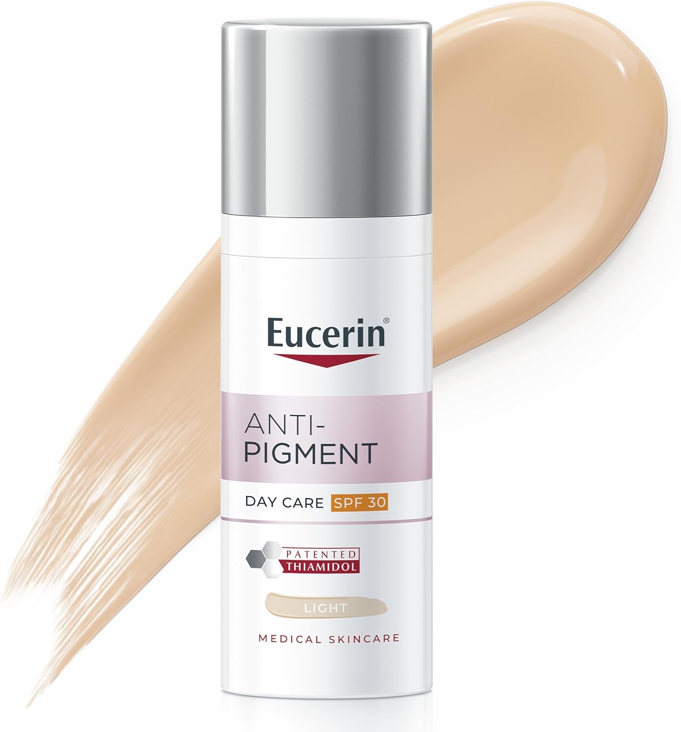 Eucerin Anti-Pigment Day SPF 30 Tinted Light 50ml, Tinted Day Cream with UVA/UV