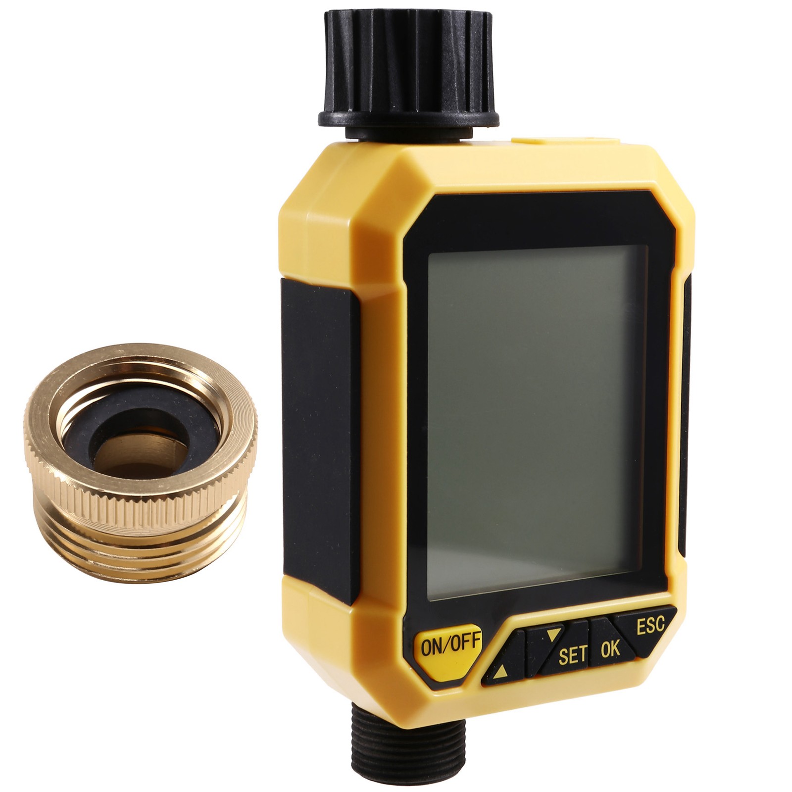 3X(Automatic Watering Device Garden Water Timer LCD Rainfall Timer 995317