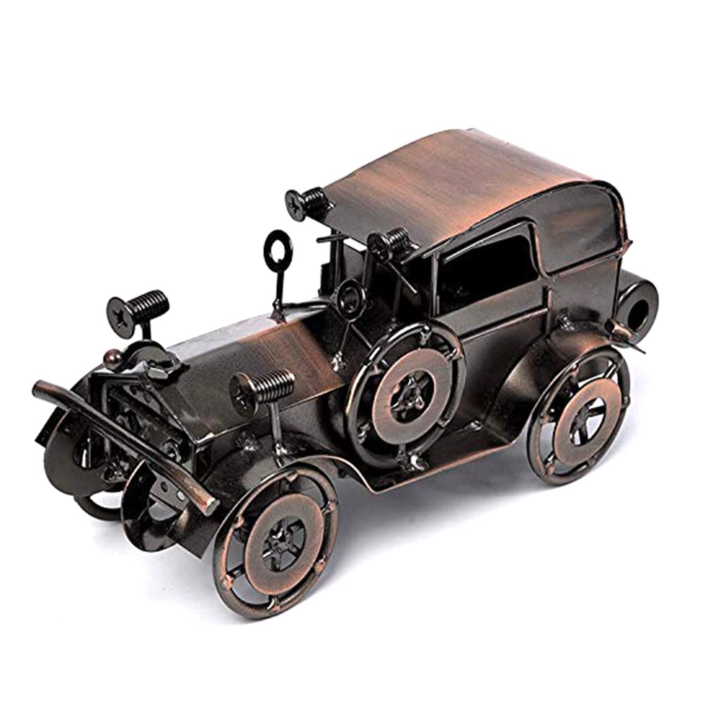 Handcrafted Metal Vehicle Model for Bar or Home Decor Decoration Great Gift Z8Q5