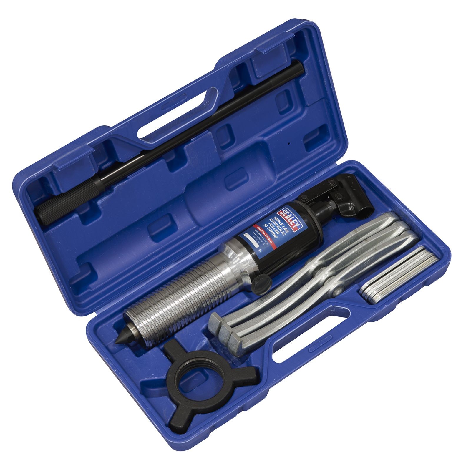 Sealey Triple Leg Hydraulic Puller 10tonne Hydraulic Pullers Work Tools HP10