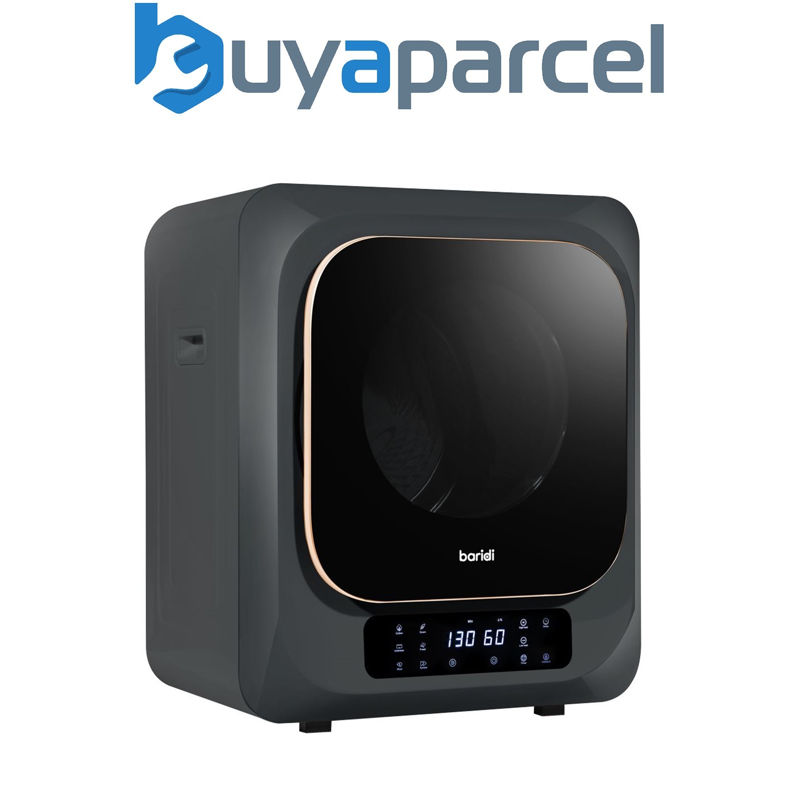 Sealey DH229 Baridi Tabletop Tumble Dryer with Digital Controls 2.5kg Capacity -