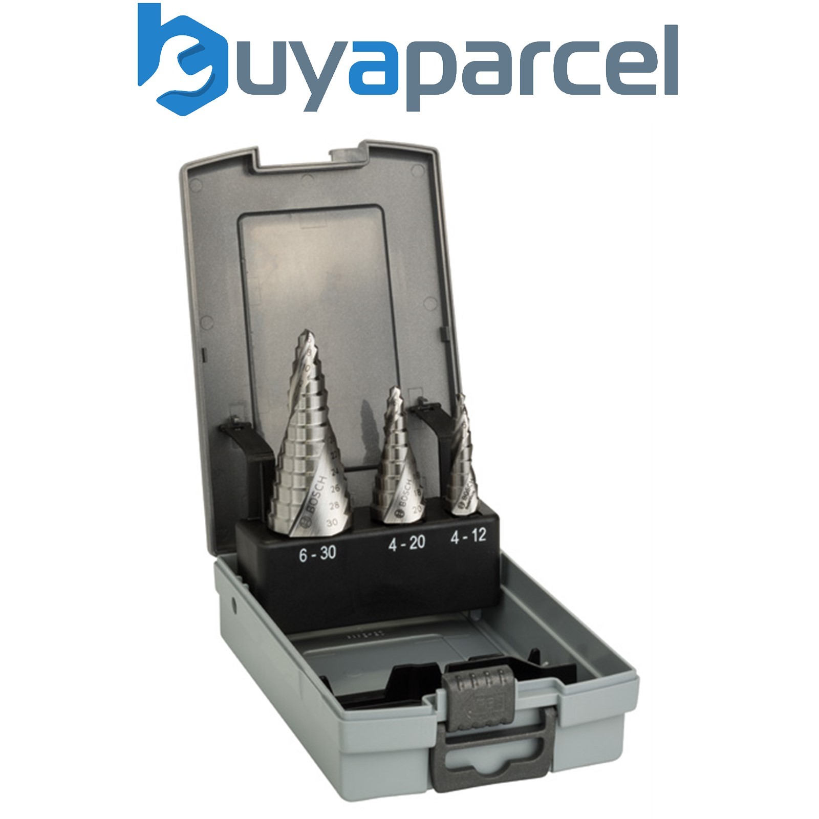 Bosch Step drill bit sets 3-piece HSS step drill bit 4-12/4-20/6-30 2608587426