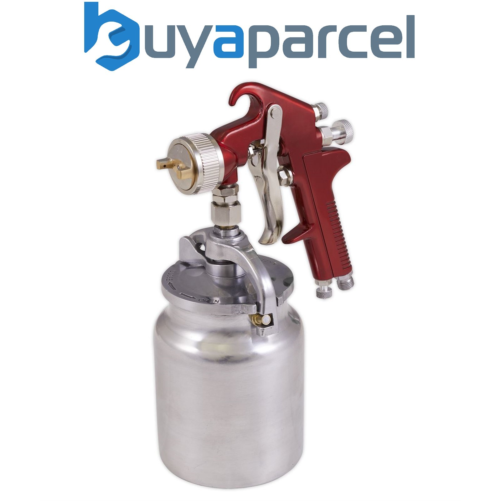 Sealey S720 Suction Feed Spray Gun 2mm Set-Up