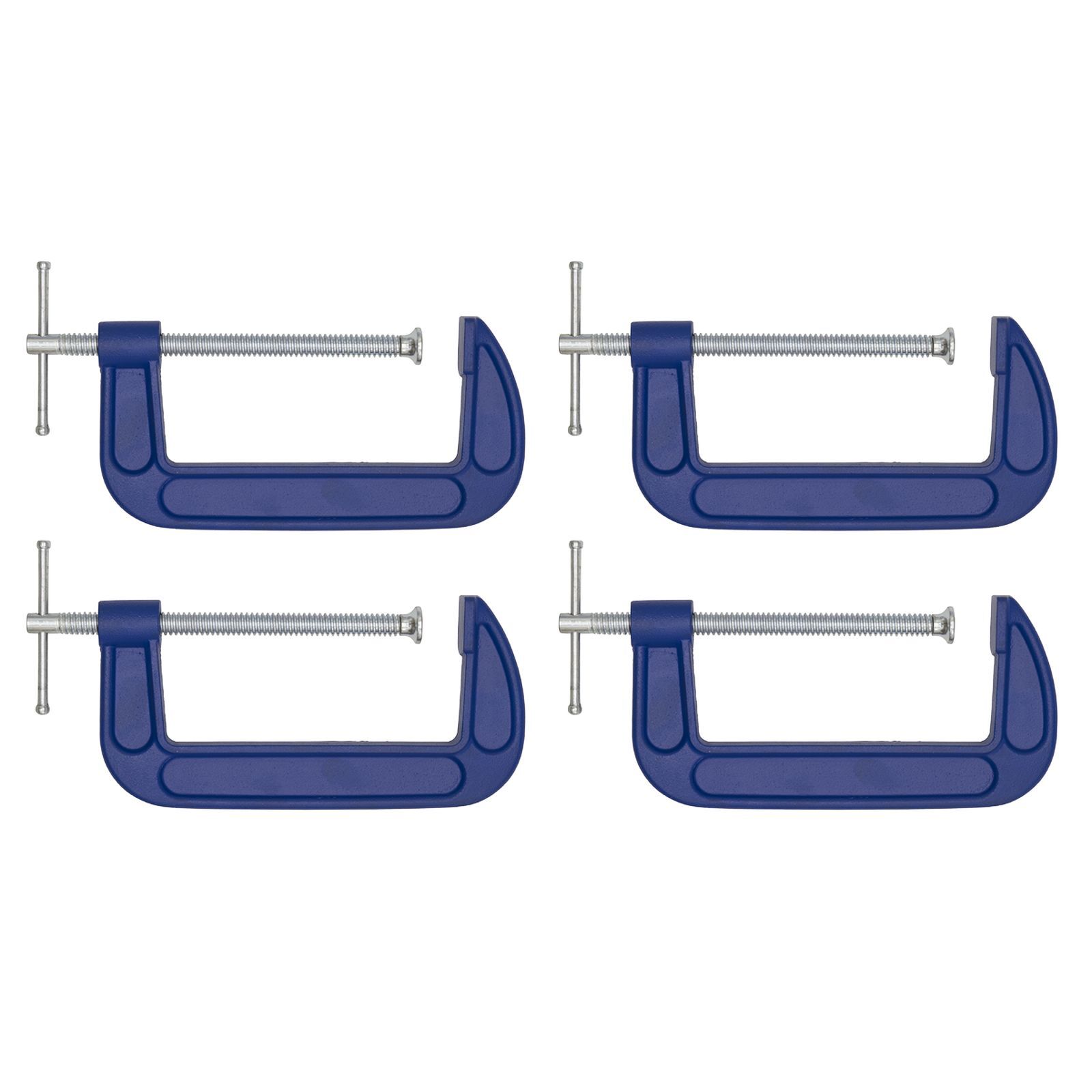 Sealey G-Clamp 150mm - Pack of 4 - AK60064