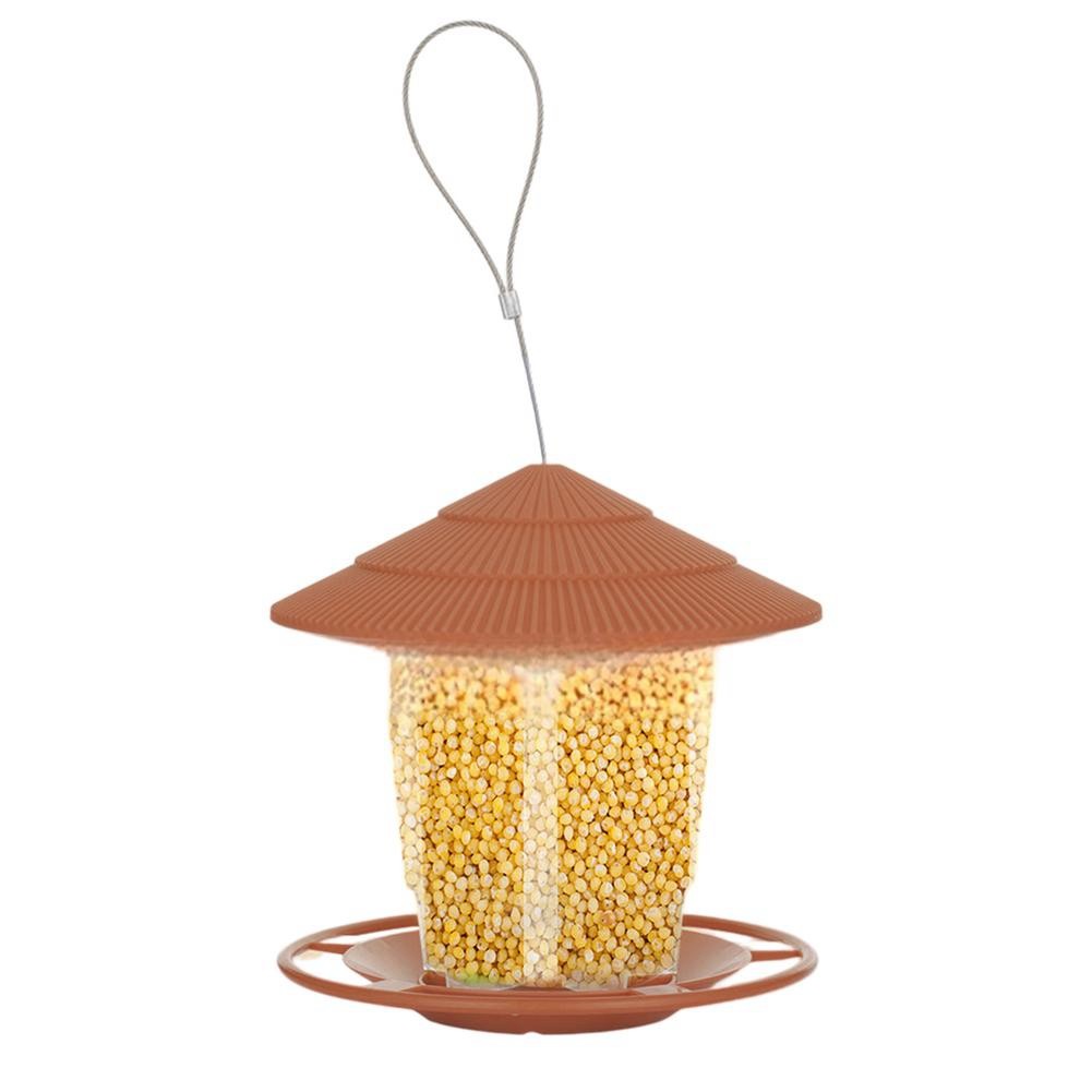 3X(Bird Feeder for Outdoors Hanging Heavy Duty Weather Resistance Wild Bird2174