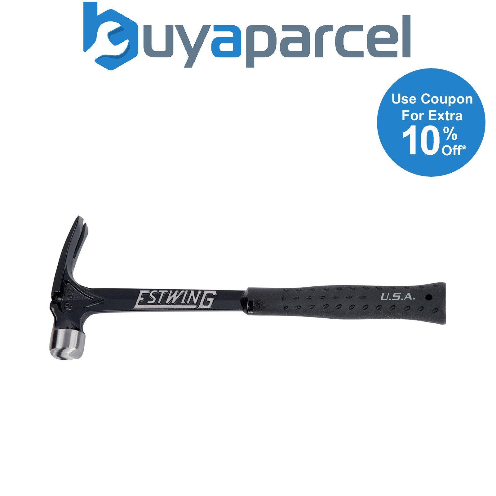 Draper 23606 Estwing EB-15SM Ultra Series Milled Face Framing Hammer, 15oz/424g