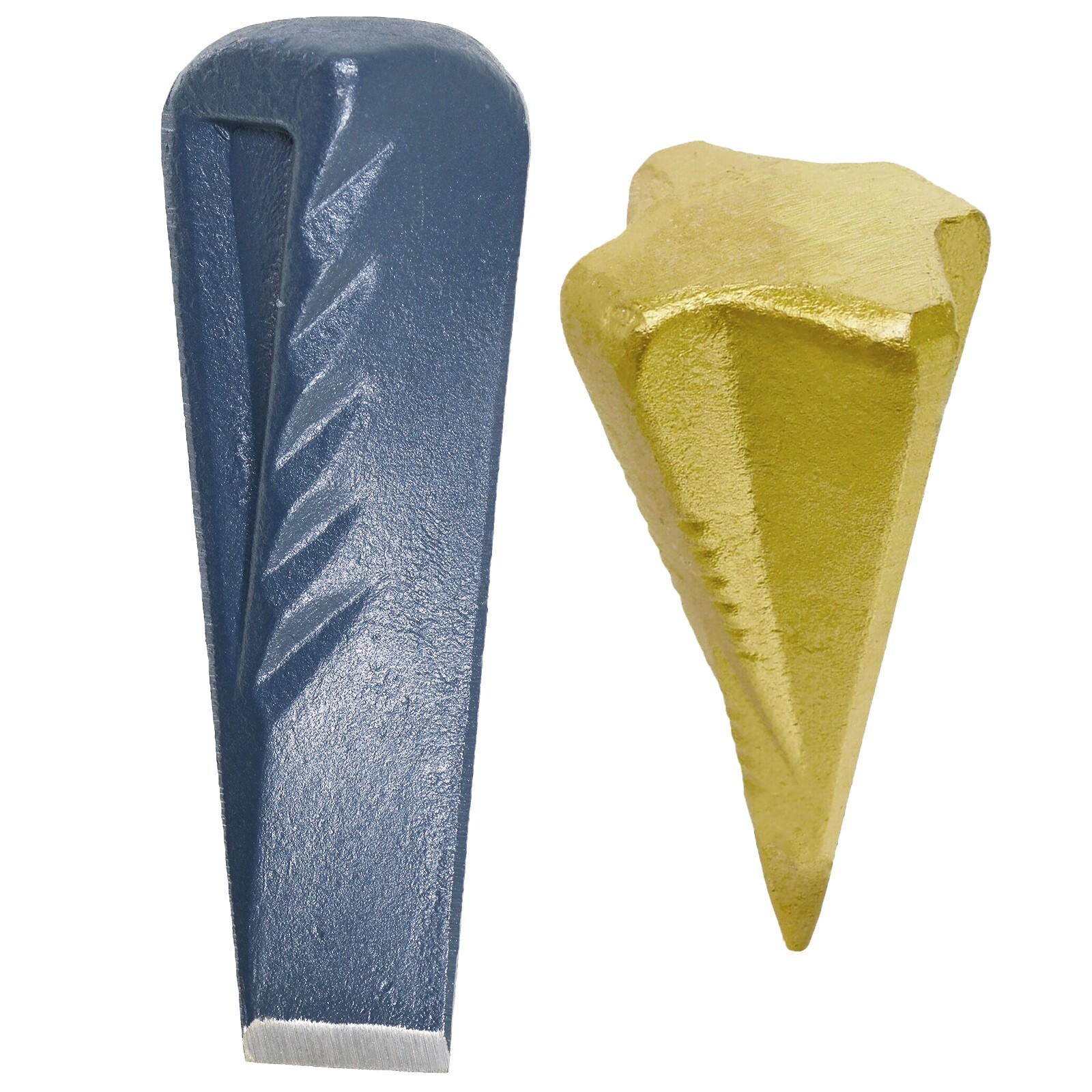 Twisted Log Splitter Wedge 2.5KG 9" + Axe Maul Bomb Wood Grenade Heavy Duty Kit