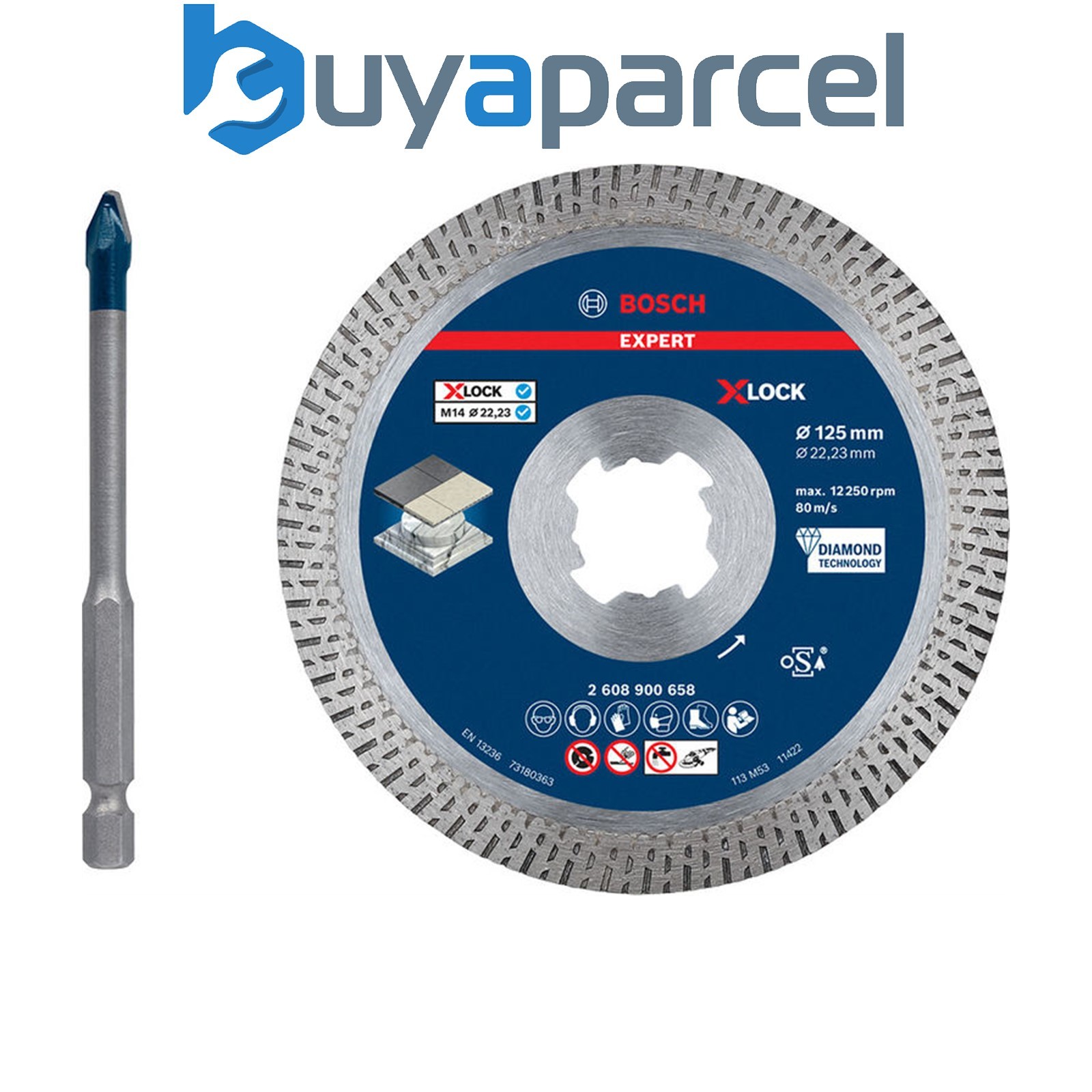 Bosch Master Promotions EXPERT Hard Ceramic Kit 125 mm 061599765S