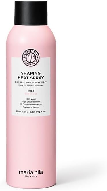 Maria Nila, Shaping Heat Spray 250 ml, Hold 2/5, Protects Hair when Using Heati