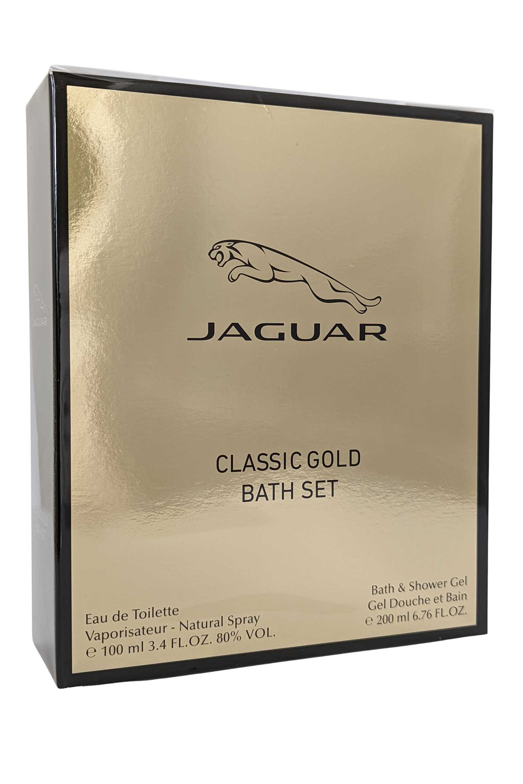 Jaguar Classic Gold EDT 100ml Bath and Shower Gel 200ml Mens Fragrance