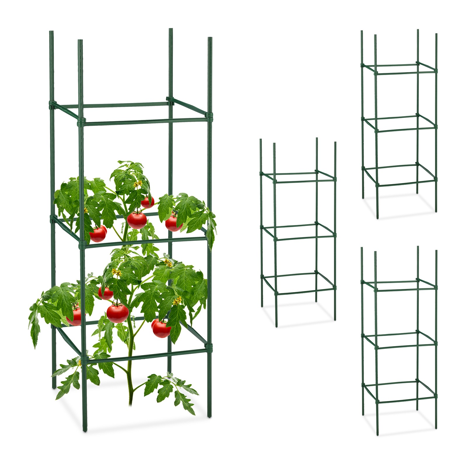 Tomato trellis support Climbing Frame Set Vertical Plant Holder Height 90 cm