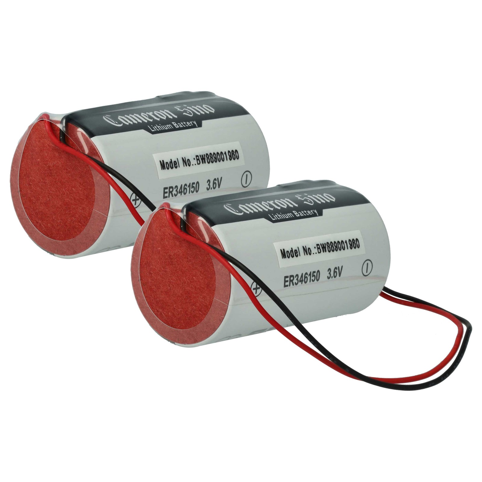 2x Battery for DSC WT8911 ALEXOR 14500mAh
