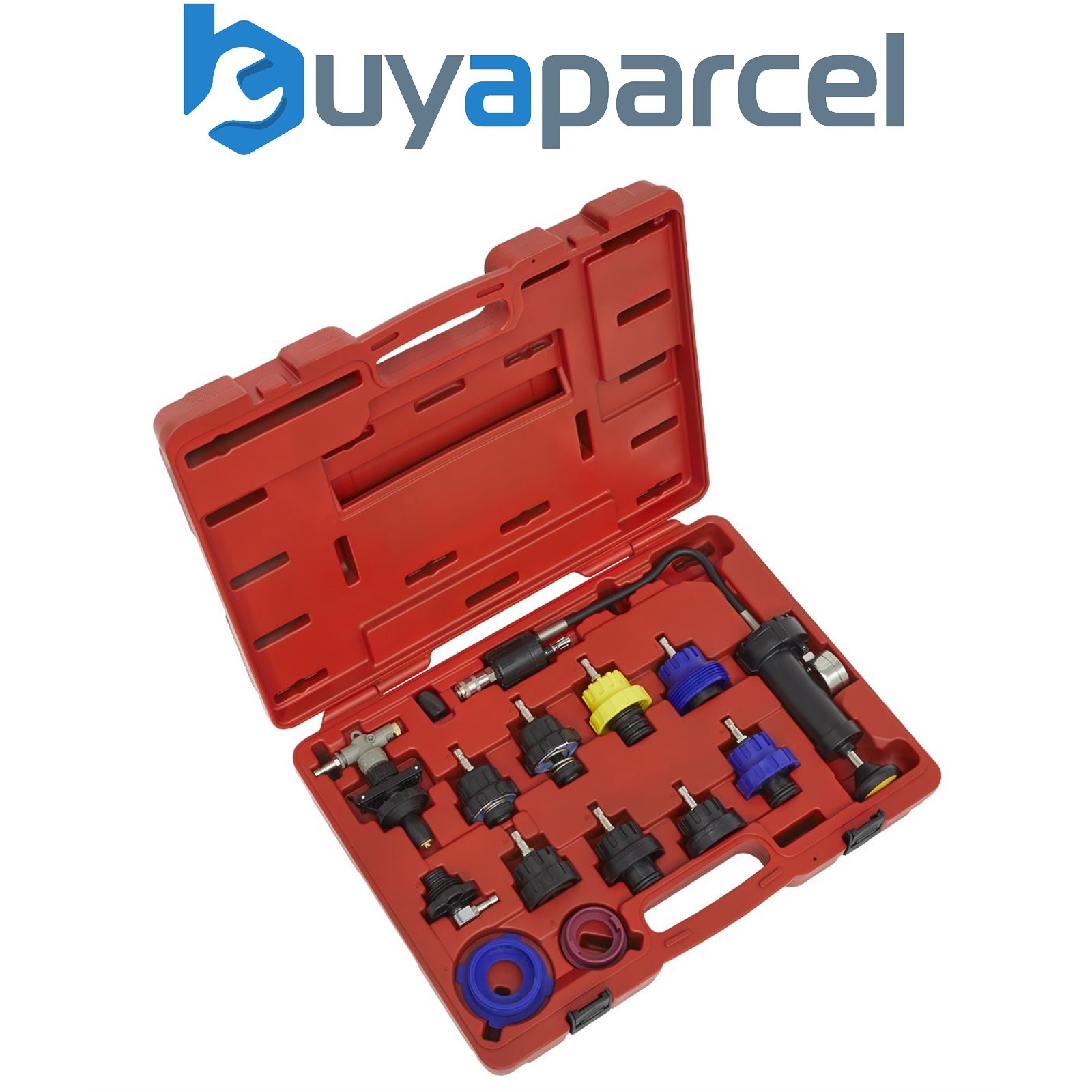 Sealey VS0014 Cooling System Pressure Test Kit 13pc