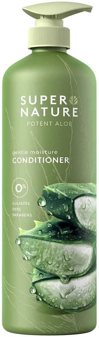 Super Nature Potent Aloe Gentle Moisture Conditioner, 30 Fluid Ounces 31.3 Ounc
