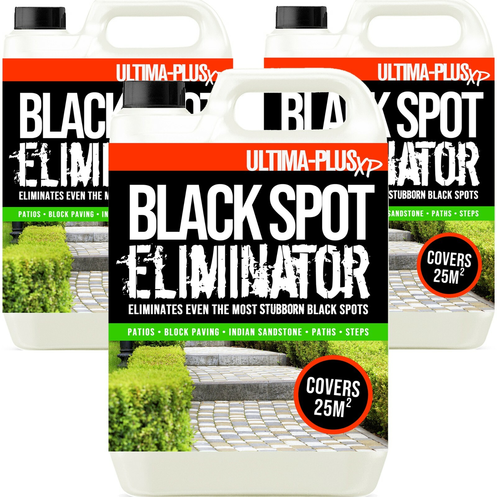 Patio Black Spot Remover Eliminator 15L Algae Mould Driveway Moss Killer Ultima