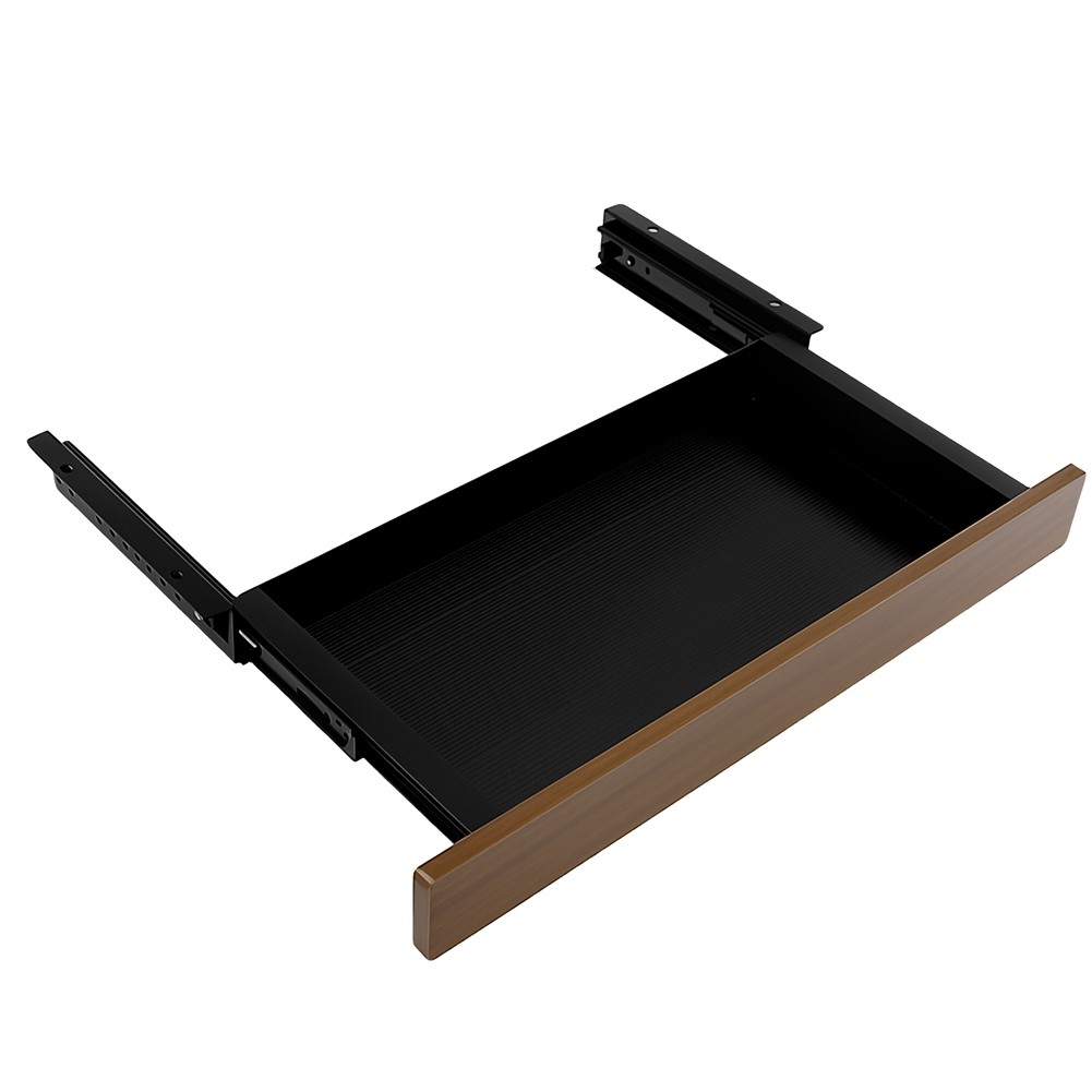 20 Inch Under Desk Pull-Out Drawer Organizer Sliding Metal Below Office8789