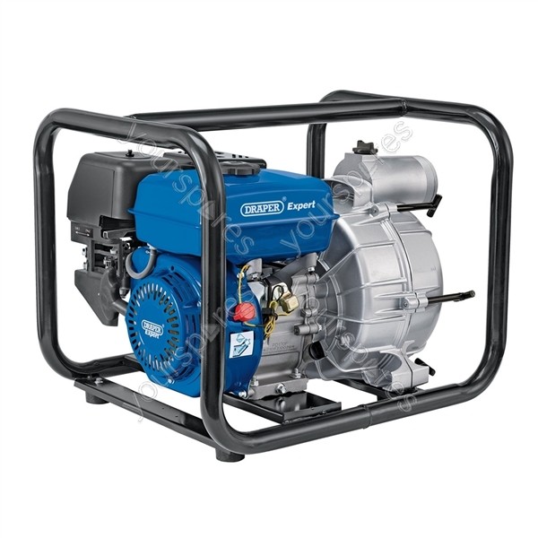 Draper Expert Petrol Trash Water Pump, 750L/min, 7HP